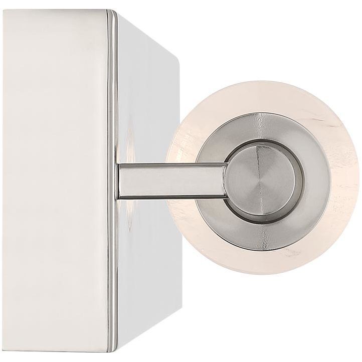 Crystallo LED 4.88 inch Polished Nickel Wall Sconce Wall Light