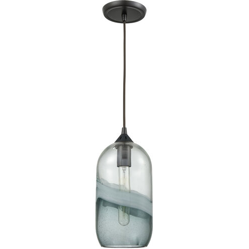 Saronic Gulf 1 Light 6 inch Oil Rubbed Bronze Mini Pendant Ceiling Light