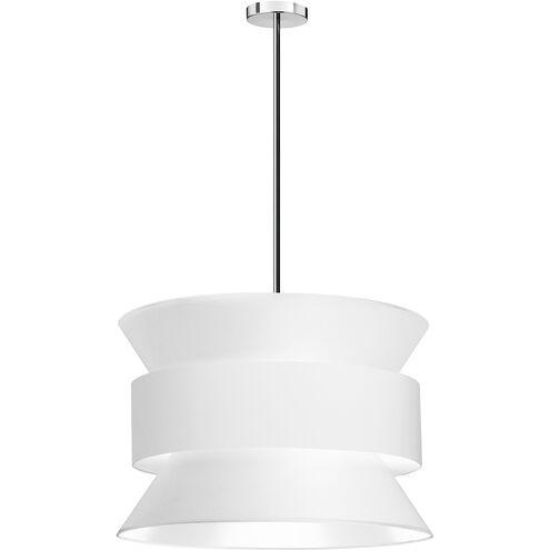 Questa 4 Light 24 inch White Pendant Ceiling Light