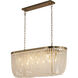 Canada LED 16 inch Satin Black Chandelier Ceiling Light