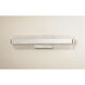 Ripple LED 4.75 inch Polished Chrome Bath Vanity Light Wall Light