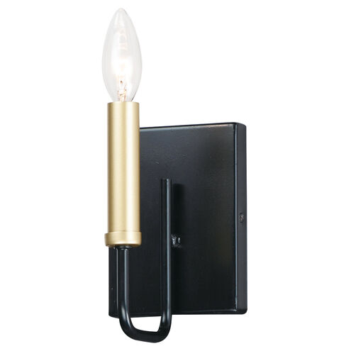 Sullivan 1 Light Black/Gold Wall Sconce Wall Light