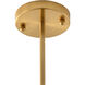 Canada 1 Light 5 inch Copper Pendant Ceiling Light