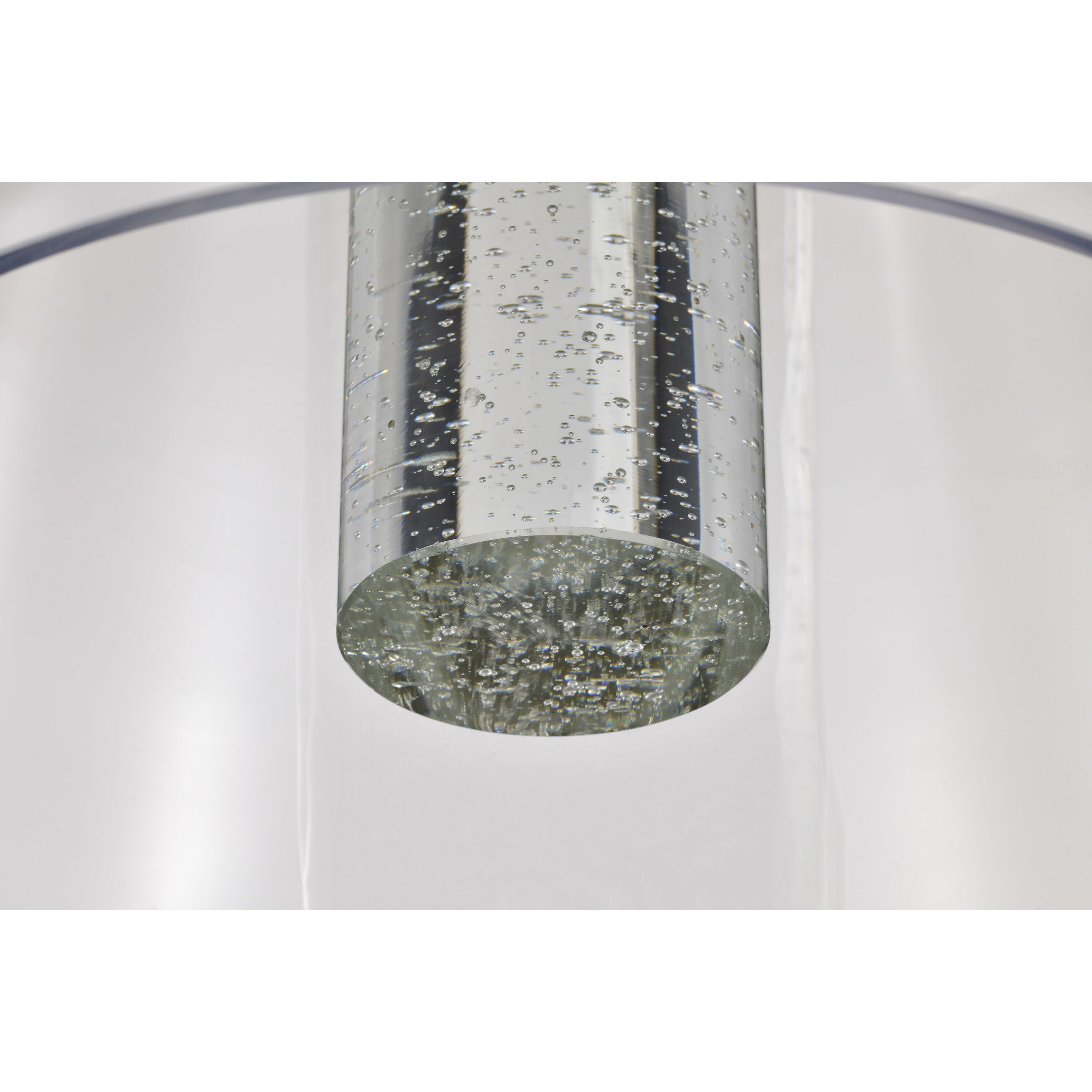 Aura LED 12 inch Brushed Brass Pendant Ceiling Light