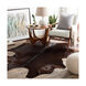 Shelby 84 X 60 inch Dark Brown Rugs, Rectangle