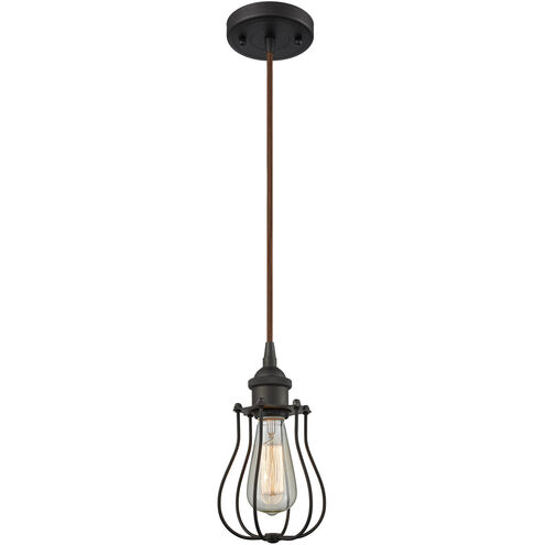 Austere Barrington LED 6 inch Oil Rubbed Bronze Pendant Ceiling Light, Austere