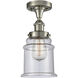 Edison Canton 1 Light 6.00 inch Semi-Flush Mount