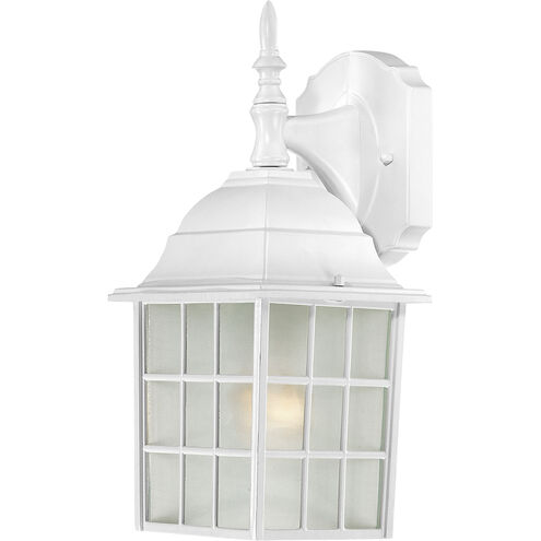 Adams 1 Light 14 inch White Outdoor Wall Lantern