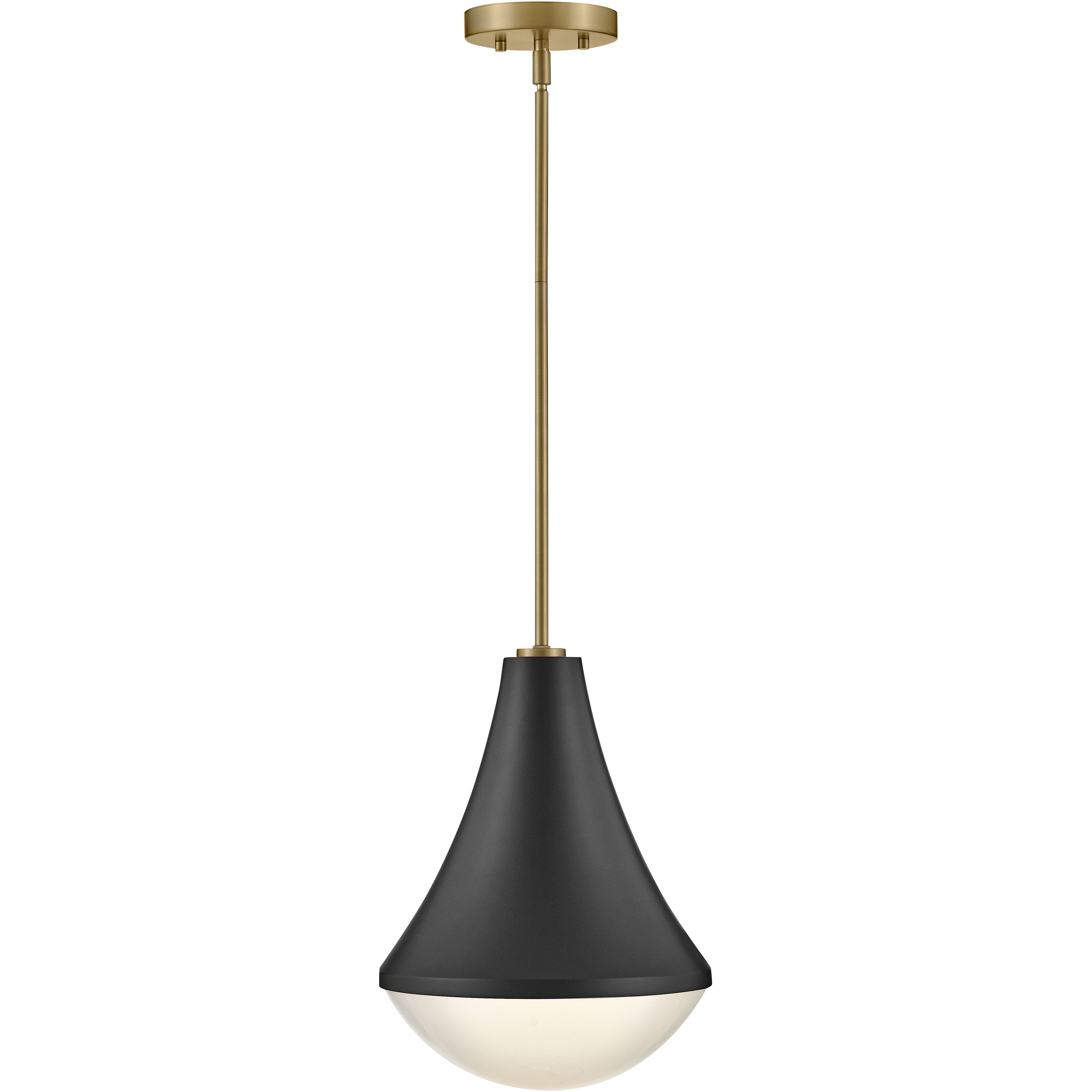 Haddie LED 11 inch Black Pendant Ceiling Light