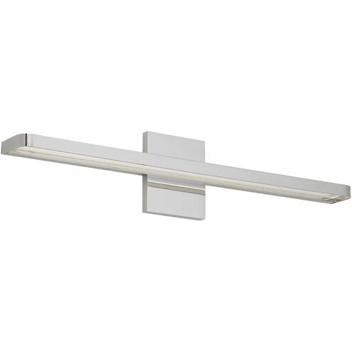 Sean Lavin Banda LED 24 inch Chrome Bath Light Wall Light, Integrated LED