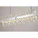 Canada LED 6 inch Chrome Chandelier Ceiling Light