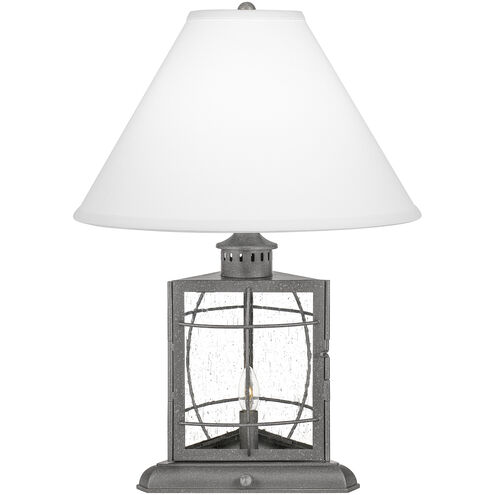 Mckenna 23 inch 100.00 watt Galvanized Table Lamp Portable Light
