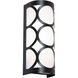 Lake LED 4.82 inch Black ADA Wall Sconce Wall Light