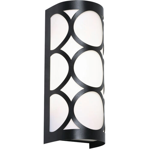 Lake LED 4.82 inch Black ADA Wall Sconce Wall Light