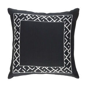 Ethiopia 18 X 18 inch Black Pillow Kit, Square