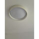 Corinne LED 15 inch Ivory Flush Mount Ceiling Light in Ivory Jewel Tone