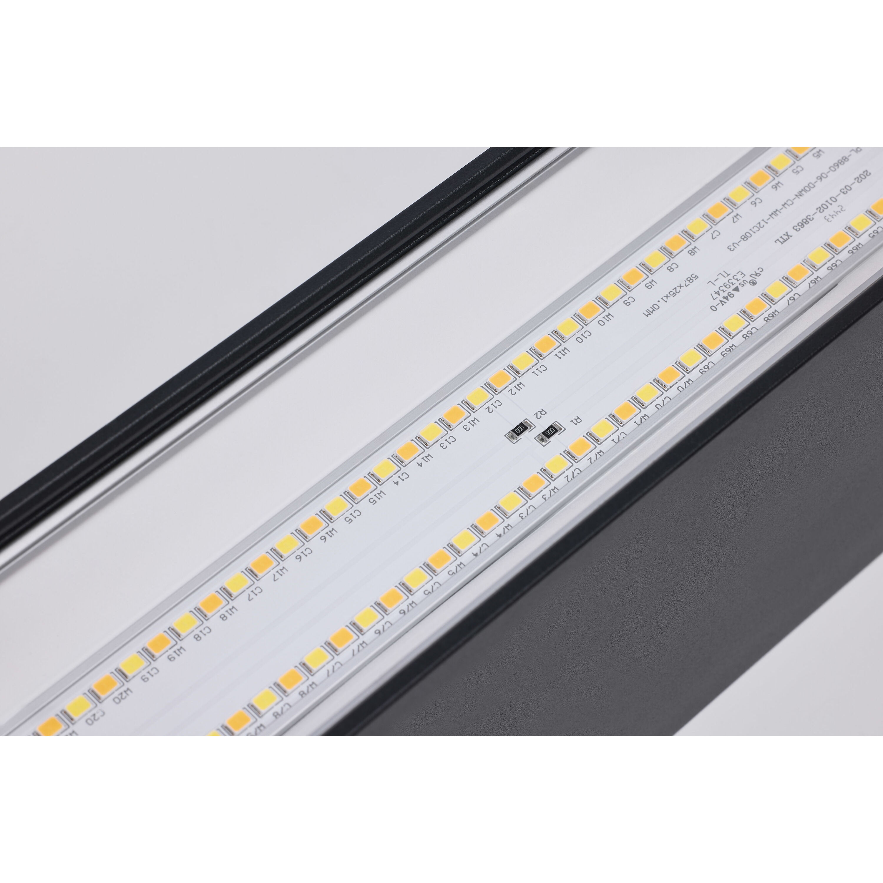 Momentum LED 2.36 inch Black Linear Strip Ceiling Light