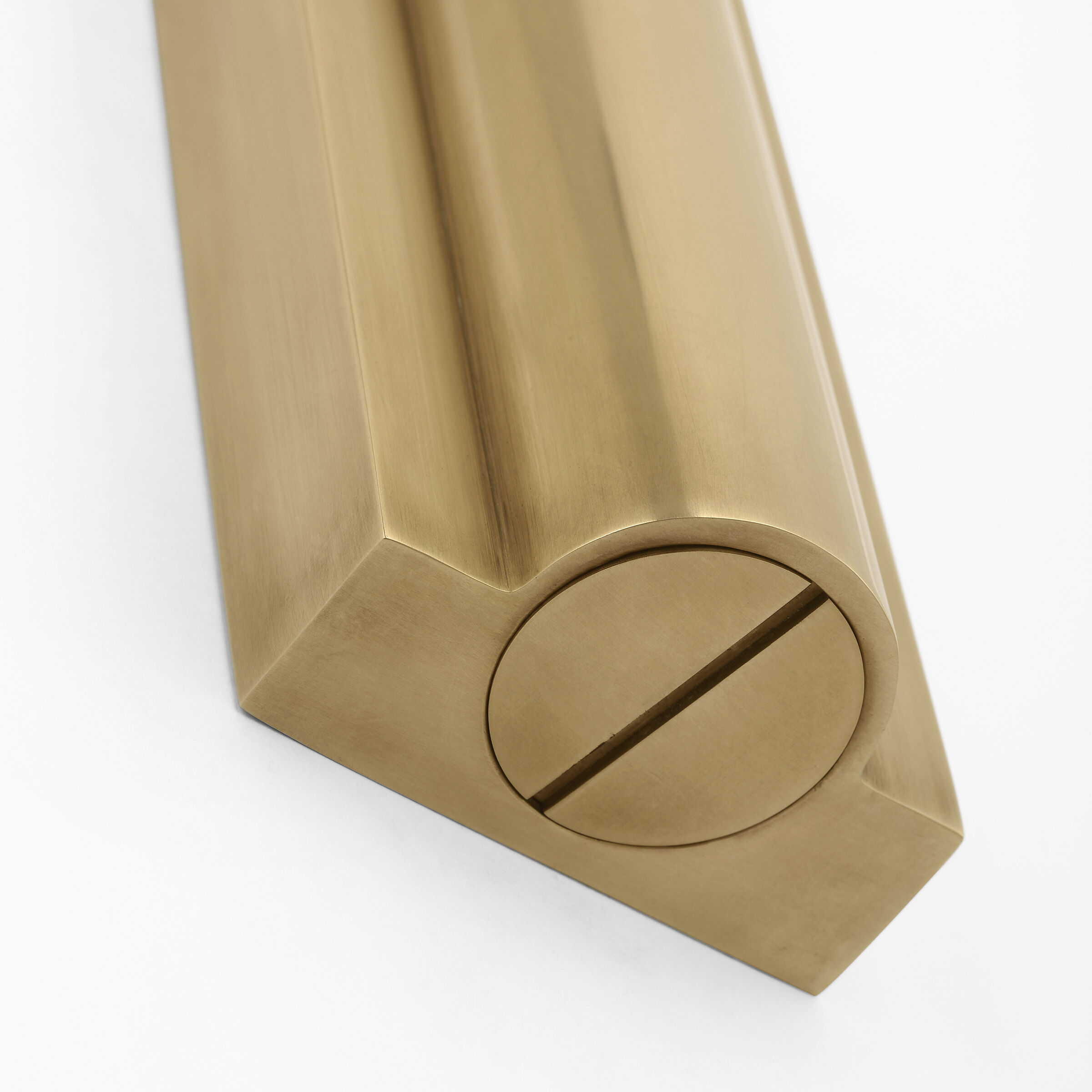 Ian K. Fowler Ellington LED 3 inch Hand-Rubbed Antique Brass Slimline Bath Light Wall Light