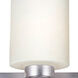 Mona 5 Light 53 inch Brushed Nickel Bath & Vanity Wall Light