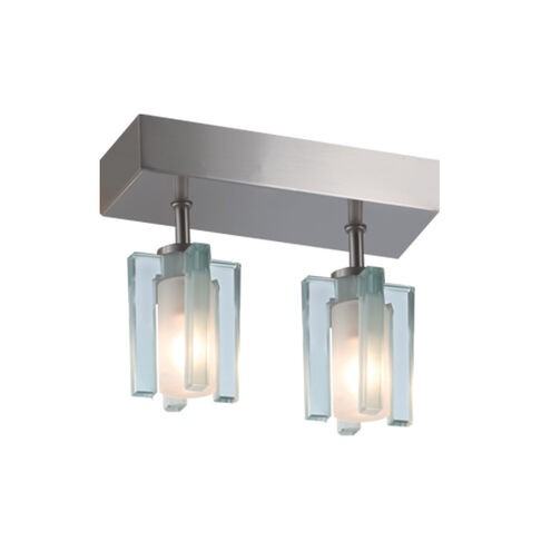 Akina 2 Light 2.63 inch Satin Nickel Flush Mount Ceiling Light