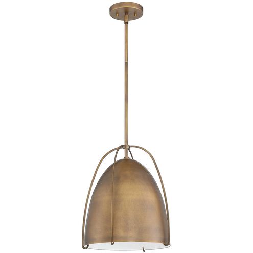 Alina 1 Light 13 inch Brass Pendant Ceiling Light