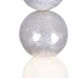 Pearls 1 Light 5 inch Matte Black Pendant Ceiling Light