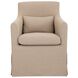 Lydia Brown Outdoor Slipcover Dining Chair