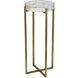 Soho 26.5 X 11 inch Antique Brass Side Table