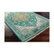 Zeus 102 X 66 inch Emerald/Olive/Khaki/Teal/Aqua/Dark Blue Rugs, Wool