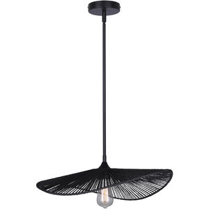 Georgia 1 Light 20 inch Black Pendant Ceiling Light