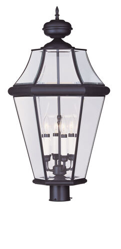 Georgetown 4 Light 16.00 inch Post Light & Accessory