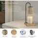 Ridgley 13.25 inch 50 watt Antique Brass Candlewarmer Lamp Portable Light, Simplee Adesso