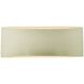 Ambiance LED 13 inch Celadon Green Crackle ADA Wall Sconce Wall Light