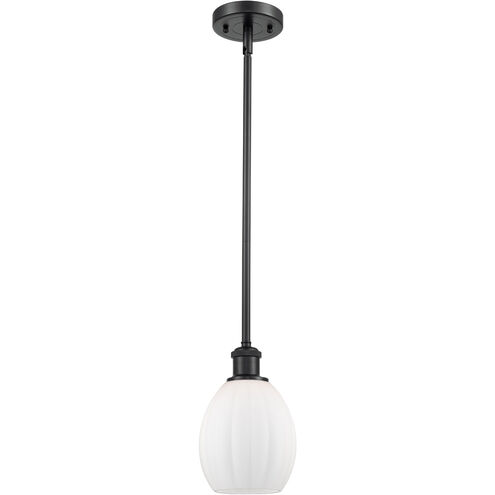 Ballston Eaton 1 Light 6 inch Matte Black Pendant Ceiling Light, Ballston