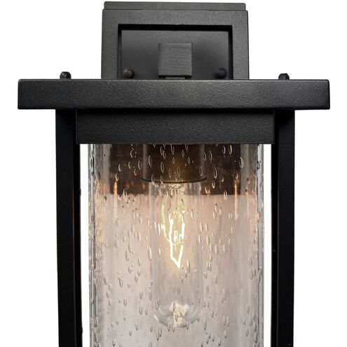 Port Charlotte Collection 1 Light 12.44 inch Matte Black Outdoor Wall Sconce