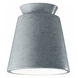 Radiance Collection LED 7.5 inch Concrete Outdoor Flush-Mount