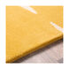 Ross 96 X 60 inch Mustard Rug, Rectangle