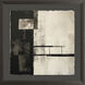 Shattered Impressions Black and Beige and Brown and Neutral Framed Art