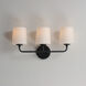 Bristol 3 Light 20.75 inch Black Bath Vanity Wall Light
