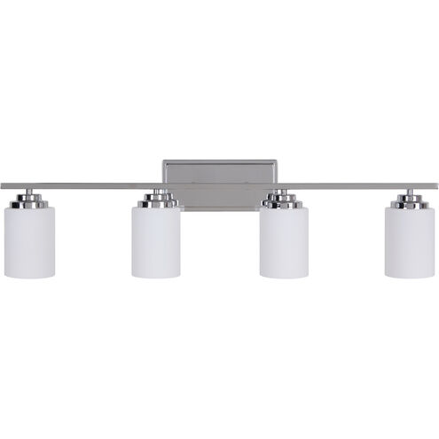 Albany 4 Light 35 inch Chrome Vanity Light Wall Light
