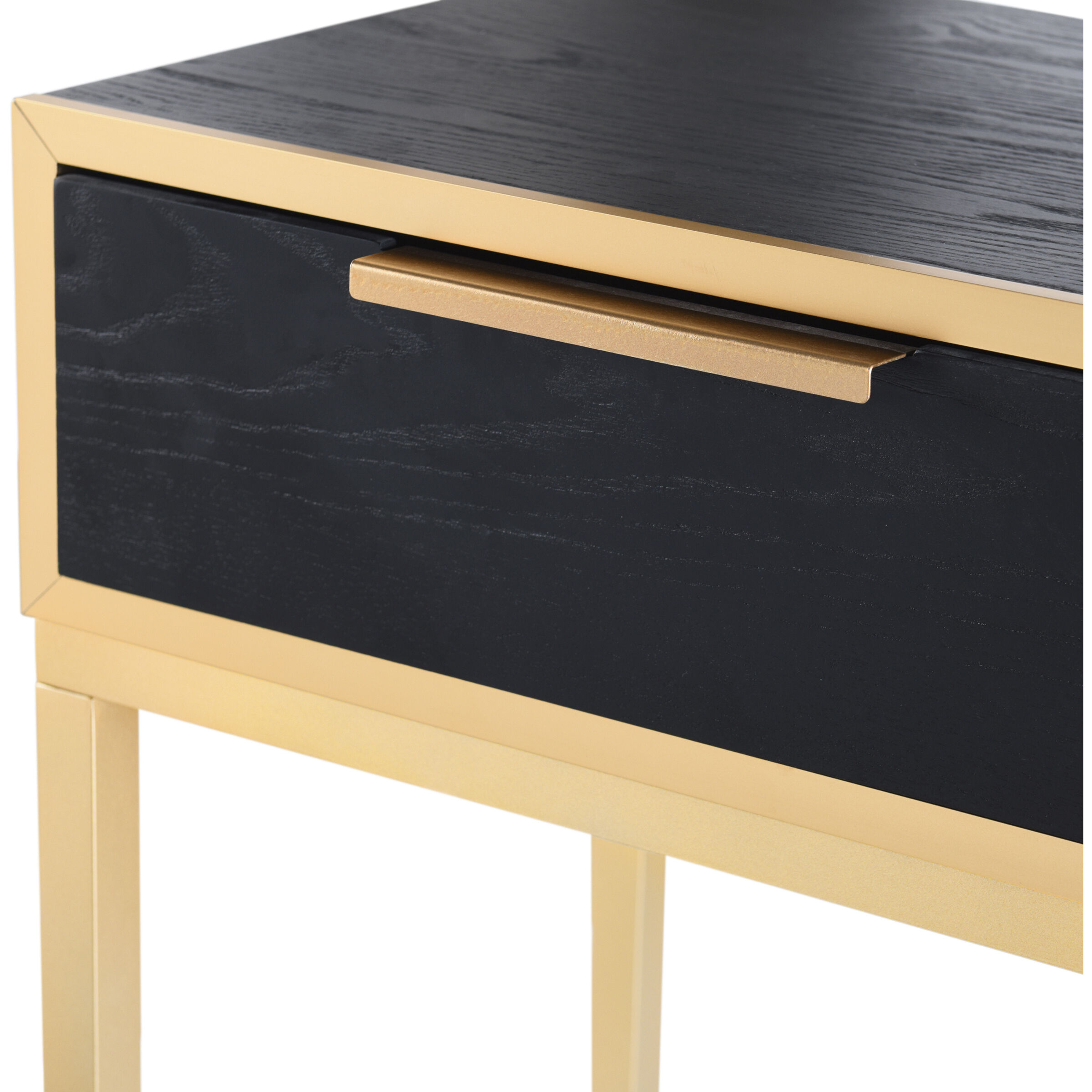 Aurelia 54 X 15.5 inch Ebony & Gold Console