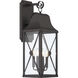 De Luz 4 Light 27 inch Oil Rubbed Bronze/Gold Outdoor Wall Mount, The Great Outdoors