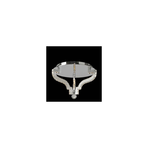 Cambria 15 inch Polished Chrome Flush Mount Ceiling Light
