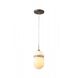 Sedona 1 Light 6 inch Alabster and Aged Brass Pendant Ceiling Light