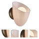 Cocoon Wall Sconce Wall Light in Winter Brass