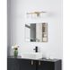 Valentina 3 Light 24 inch Champagne Gold Vanity Light Wall Light