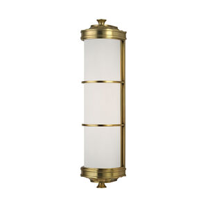 Albany 2 Light 4.75 inch Aged Brass Wall Sconce Wall Light