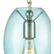 Ellipsa 1 Light 7 inch Satin Nickel Mini Pendant Ceiling Light