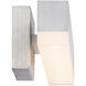 Styx LED 19 inch Brushed Aluminum Bath Vanity & Wall Light, dweLED