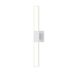 Planes LED 2.5 inch Satin White ADA Wall Sconce Wall Light